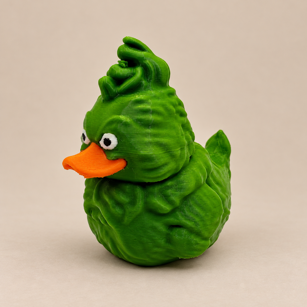 Christmas Grouch Duck