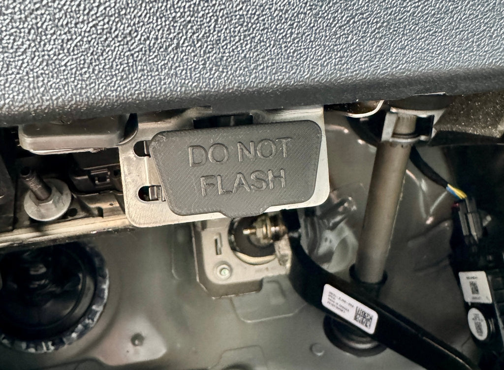 Do Not Flash OBD2 Port Cover