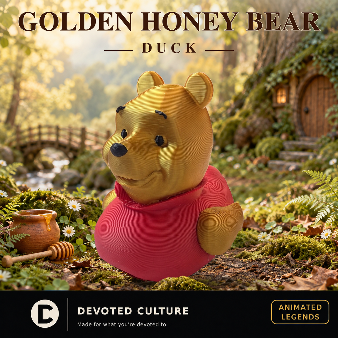 Golden Honey Bear Duck – Animated Legends