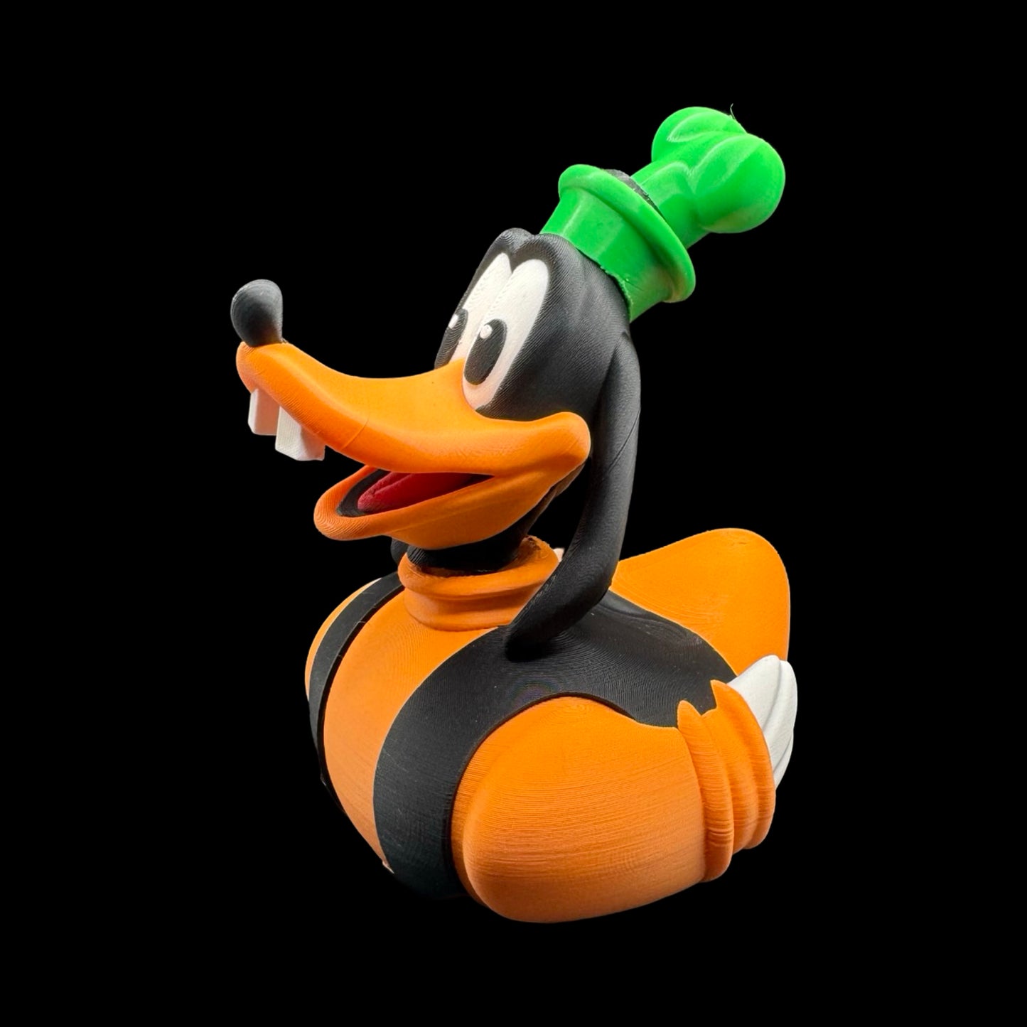 Goofy Dog Disney Style Duck