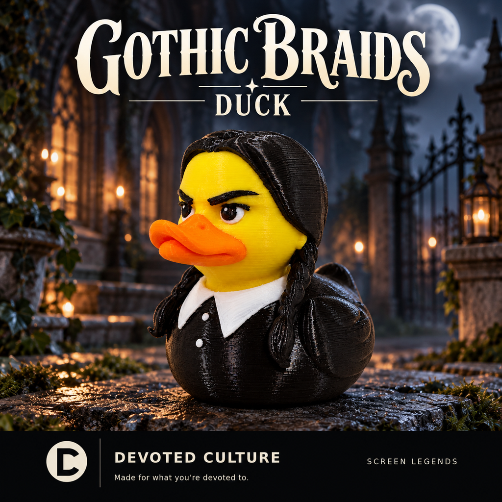 Wednesday Addams Family Duck