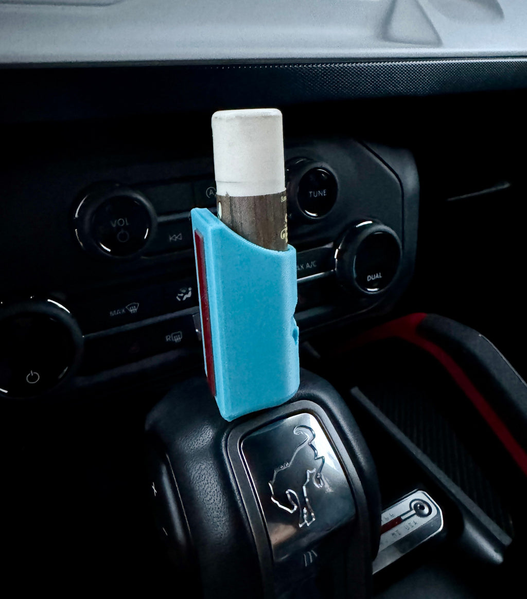 Chapstick Lip Balm Car Holder, opt. Vehicle Logo