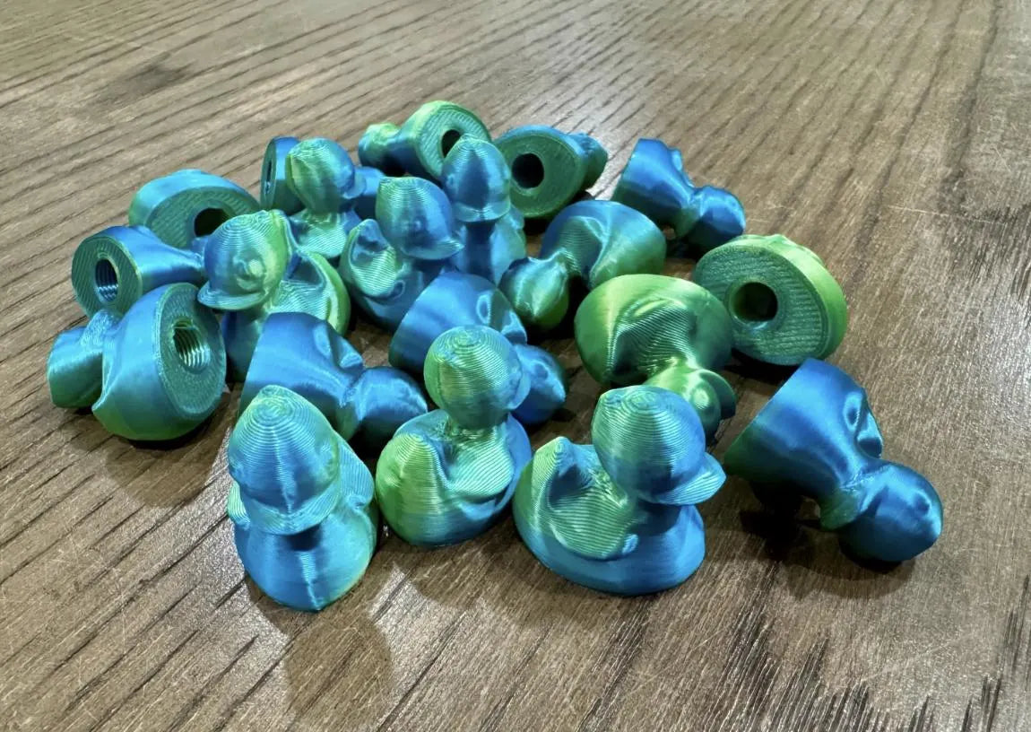 Duck Valve Stem Caps, Universal Fit, Set of 5