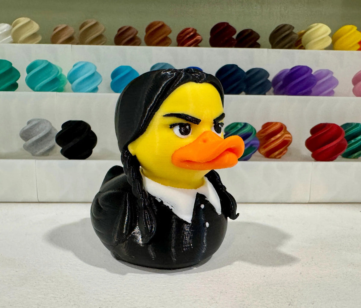 Wednesday Addams Family Duck