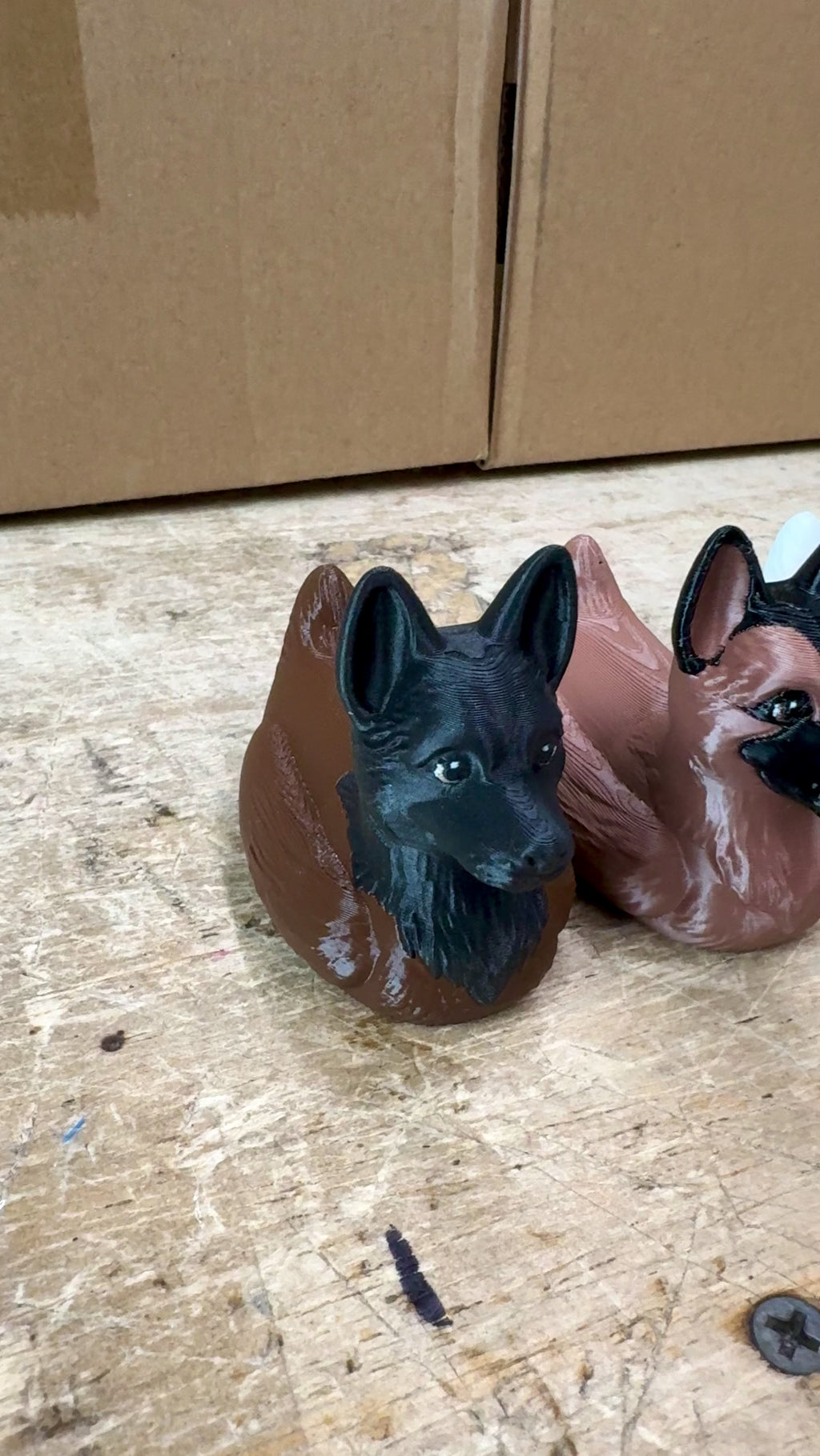 German Shepherd Dog, Belgian Malinois Duck