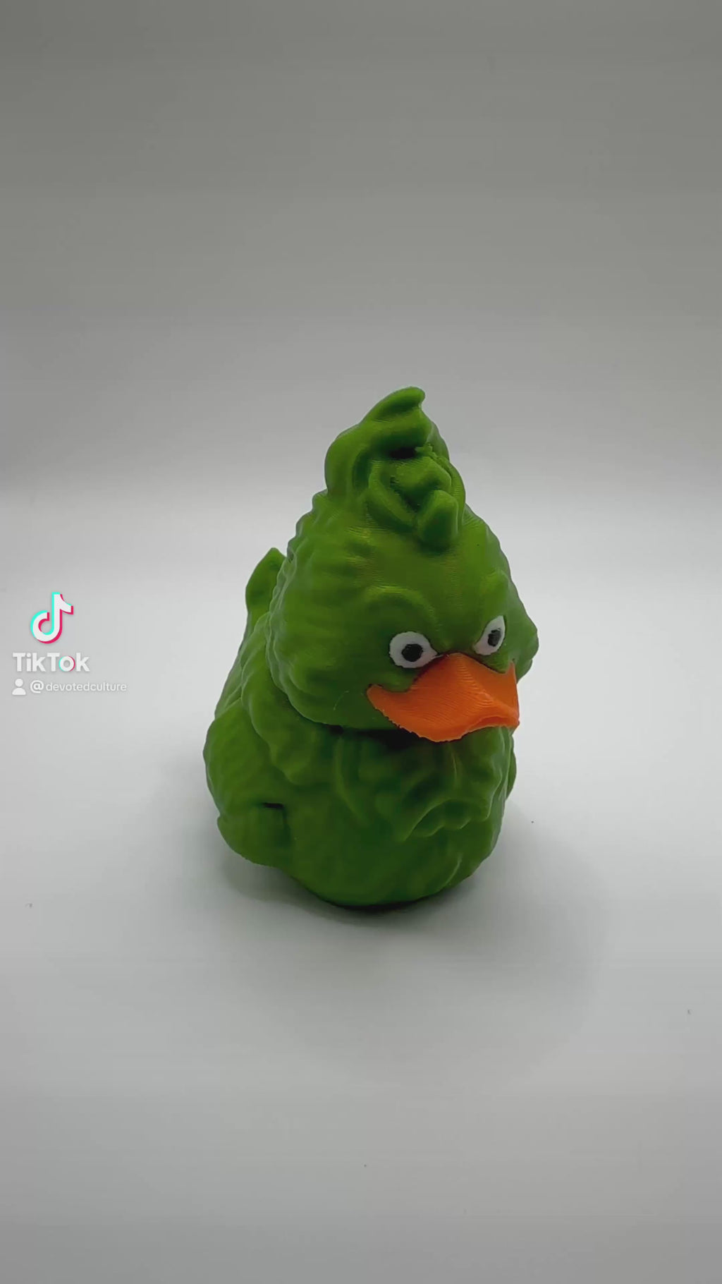Christmas Grouch Duck