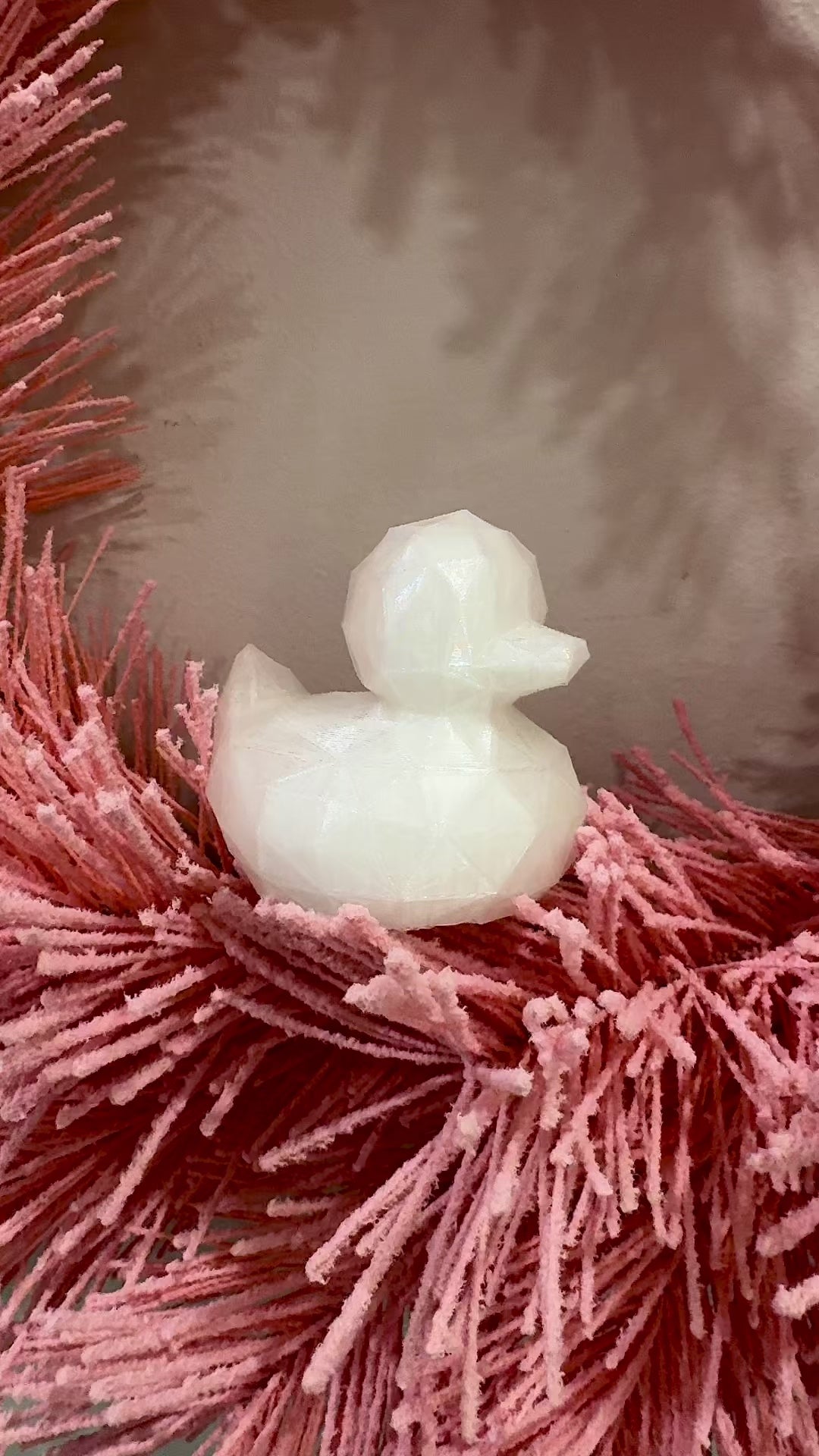 Diamond Crystal Glow-in-the-Dark Duck